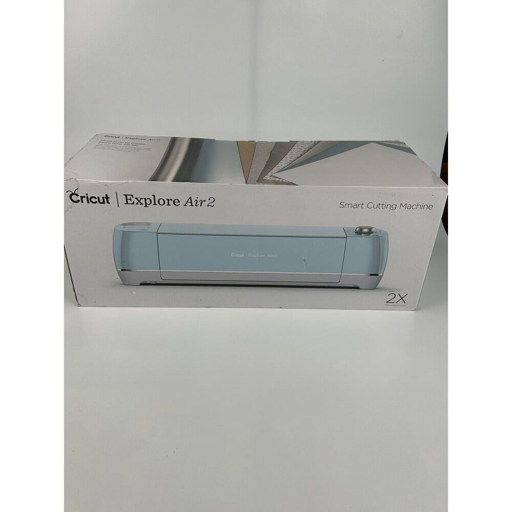 Cricut Explorer Air 2 Cutting Machine Blue Vinyl Tool Crafting